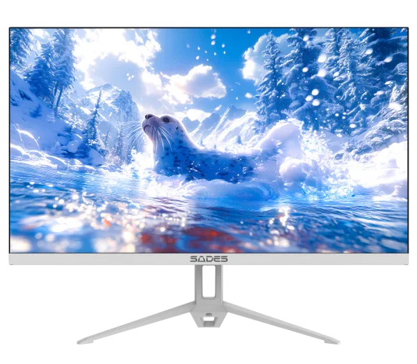 Sades ST-Seal SA-F01F22W, 22" FHD 1920x1080, 120Hz, 1ms, HDMI 2.1, IPS, Flat Gaming Monitor - White