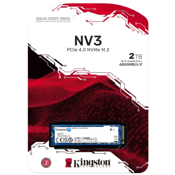 KINGSTON 1000G NV3 M.2 2280 NVMe SSD - 2TB