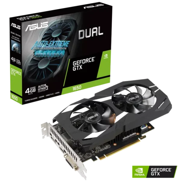 Asus Dual Geforce GTX 1650 OC 4GB DDR6 Graphics card